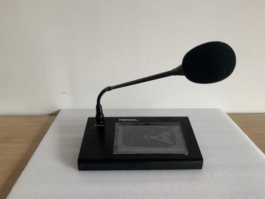 Dc 24v Ip Network Pa System Remote Touch Sreen ميكروفون