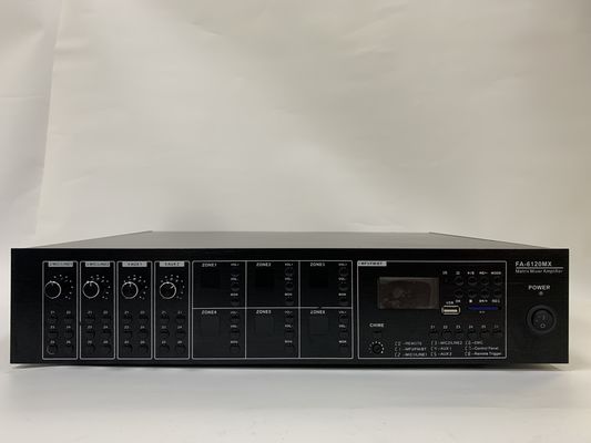 6 * 120 واط مضخم صوت مصفوفة 6 قنوات باس مجموعة نظام 70dB S / N نسبة