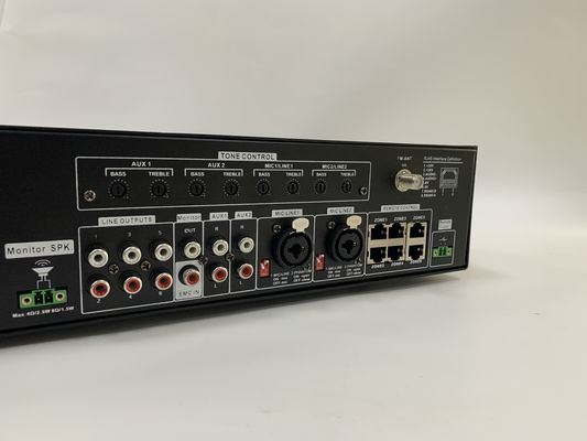 6 * 120 واط مضخم صوت مصفوفة 6 قنوات باس مجموعة نظام 70dB S / N نسبة