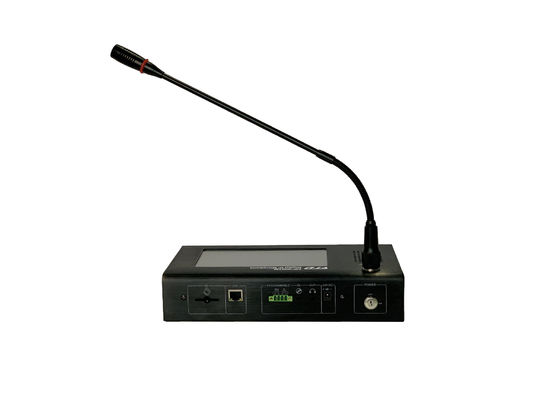 شبكة IP شاشة تعمل باللمس ميكروفون الترحيل عن بعد DC 24V التيار الكهربائي