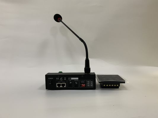 6 منطقة عن بعد Gooseneck Call Paging Microphone System لمضخم صوت مصفوفة