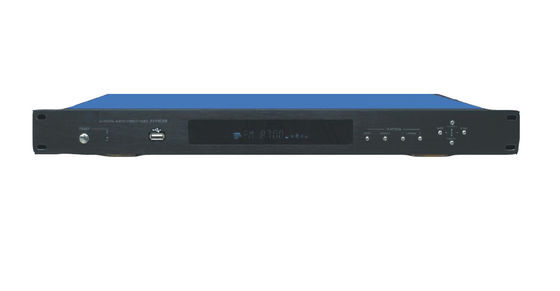 19in Rack Mount Audio DVD Player الضبط التلقائي موالف رقمي FM FM