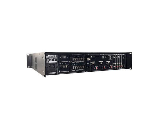 دعم Max 8 Remote PA System Amplifier 6 Zone 120W Power Amplifier