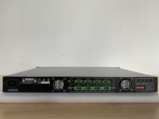 FTD 4 * 350W 4 قنوات من الفئة D مضخمات طاقة 1750 واط