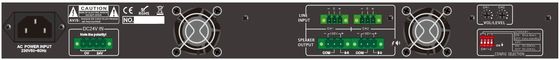 ISO9001 الفئة D مضخم الطاقة الرقمي PA Amplifier 120W 115V