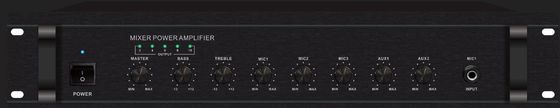 مضخم صوت واي فاي PA نظام 60 وات RMS 70V 100V خلاط مكبر للصوت