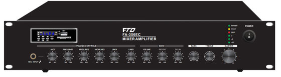 19in Rack Mount PA System Amplifier 350W Power Amplifier للمدرسة