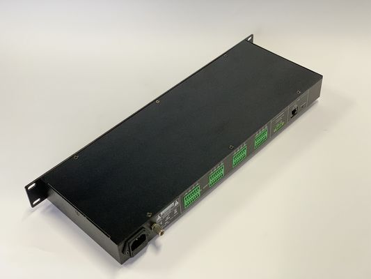 لوحة إنذار شبكة AC220V TCP IP 32 منطقة 19in 1U مكبر للصوت