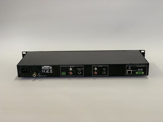 AC220V 50Hz IP Network PA System PA Audio Decoder 8 Zone High Capacity