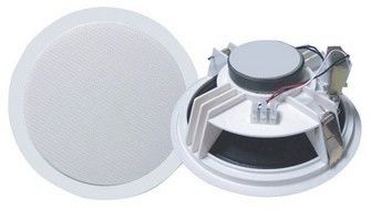 1.5W 3W 6W 8 Inch السقف مكبرات الصوت المدرسة 70V نظام الصوت
