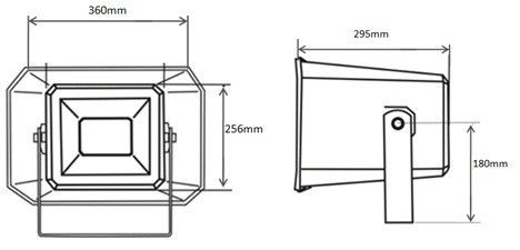 12.5W 25W PA System Speakers Horn Speaker للموسيقى IP66