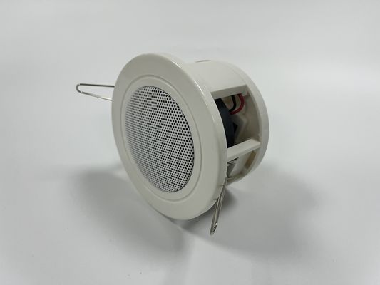 3way PA نظام مكبرات صوت سقف 6W 1.5W 103 × 80mm