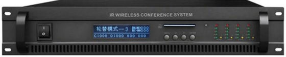 قابلة للشحن بطارية مضاءة أنظمة المؤتمرات اللاسلكية نظام الصوت الرقمي DC12V