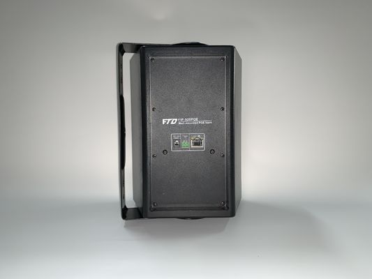 نظام مكبر صوت منزلي خفيف الوزن POE IP مثبت على الحائط مدمج في مكبر صوت من الفئة D بقدرة 15 وات