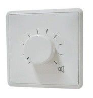 نظام PA ABS 6W 100V مكبر صوت التحكم في مستوى الصوت أبيض 100V مخفف الخط