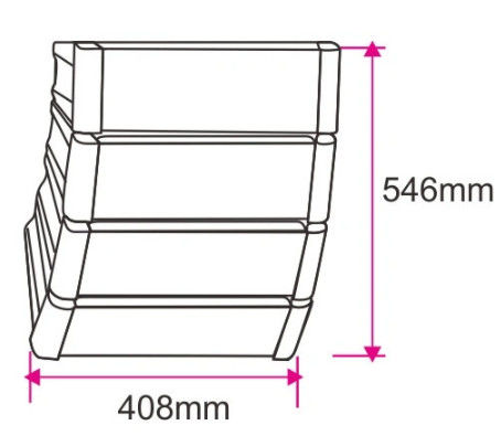 RoHS Grey Compact Line Array Column Speaker PA نظام OEM ODM