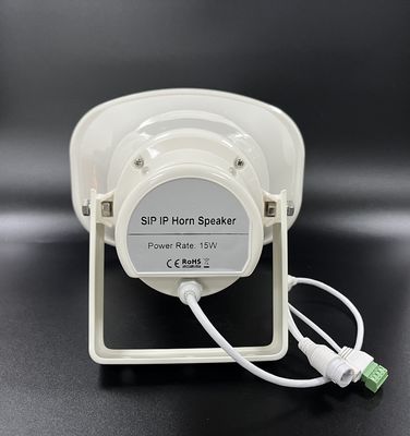 IP66 في الهواء الطلق SIP القرن المتكلم 30W POE بالطاقة ABS مجلس الوزراء
