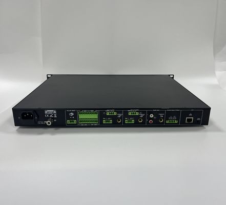 معدات الصوت 500w Ip Pa System Ip Network Amplifier