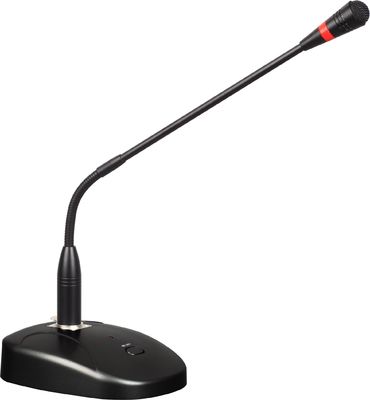 حار بيع Gooseneck ميكروفون سلكي مكثف منضدية ميكروفون مع Dc9v