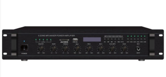 نظام العناوين العامة 6 منطقة 350 واط مضخم صوت مع MP3 وFM